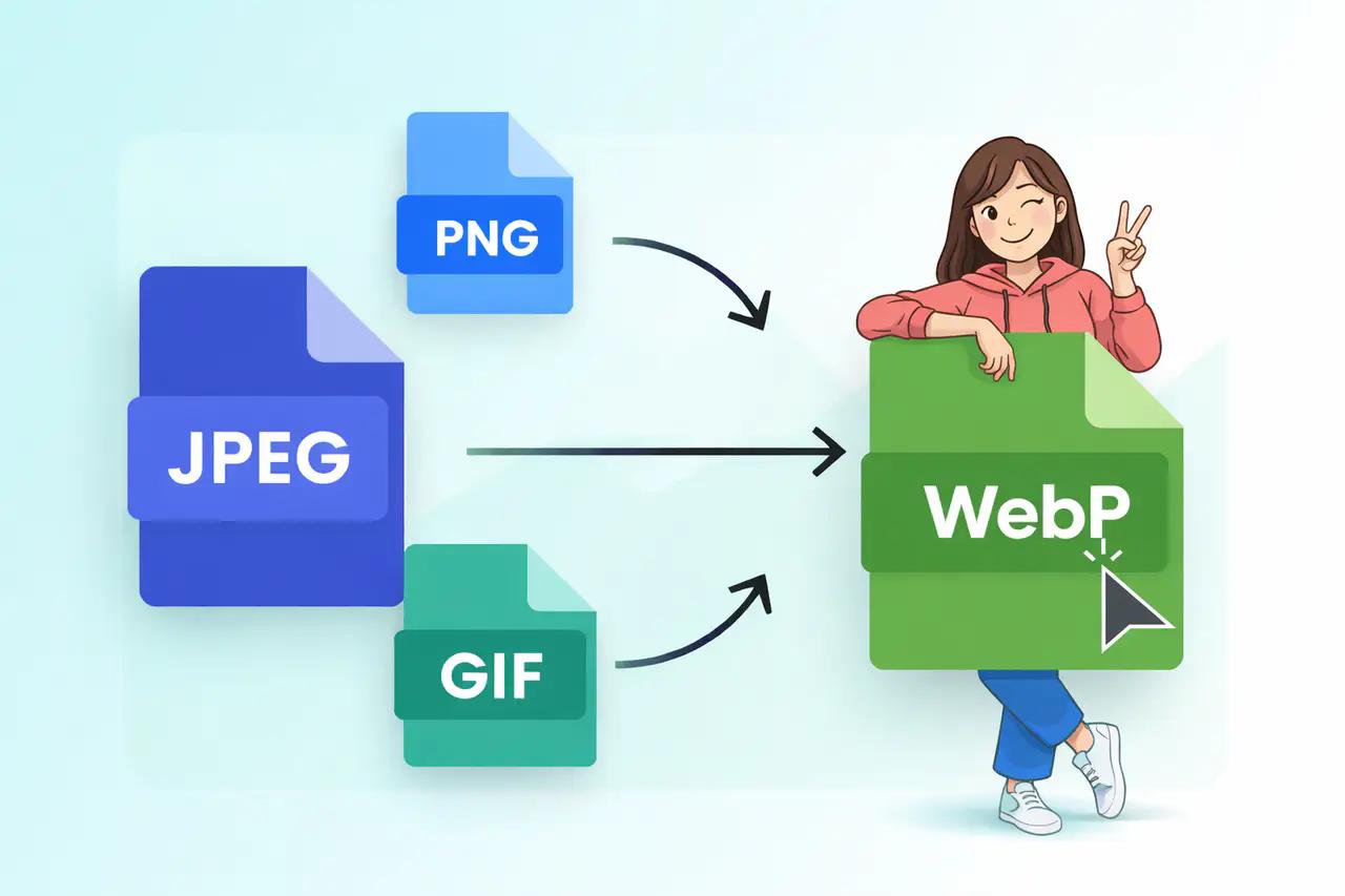 Image Formats Explained: JPEG, PNG, GIF, WebP Compared